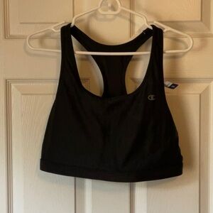 Champion Black Racerback Moisture Wicking Running Workout Sports Bra Size 2X